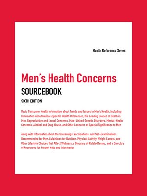 cover image of Men's Health Concerns Sourcebook